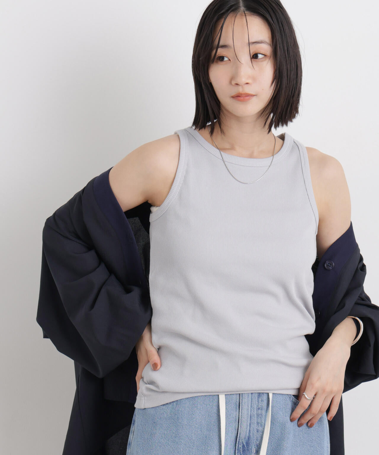 UVカット抗菌防臭吸水速乾イージーケア アメスリタンクトップ