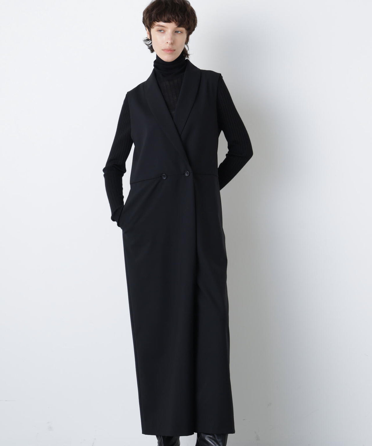【GISELe 10月号掲載商品】タキシードオールインワン