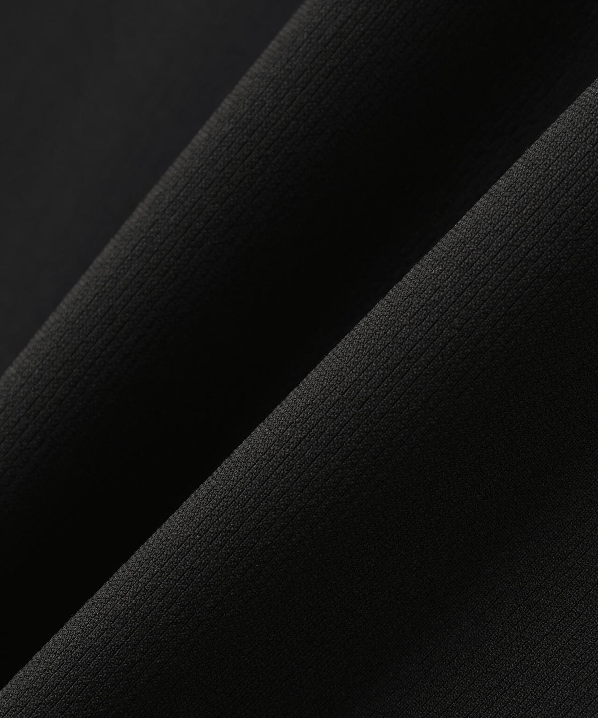 トリコットメッシュ長袖ハイネックカットソー (MENS)