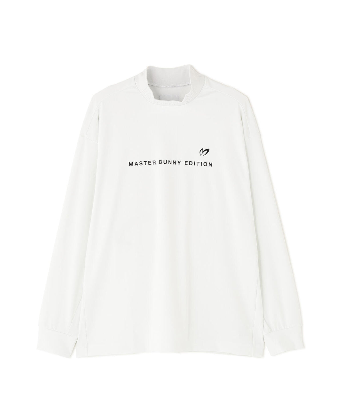トリコットメッシュ長袖ハイネックカットソー (MENS)