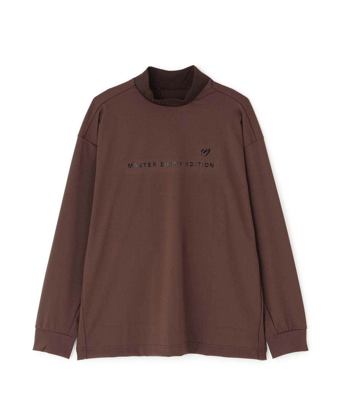 トリコットメッシュ長袖ハイネックカットソー (MENS)
