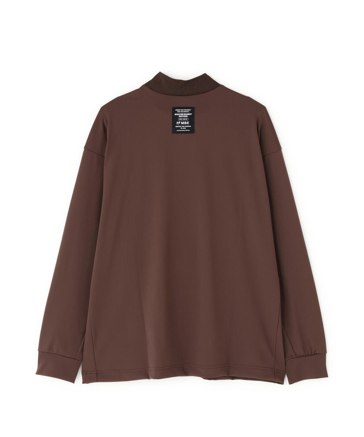 トリコットメッシュ長袖ハイネックカットソー (MENS)