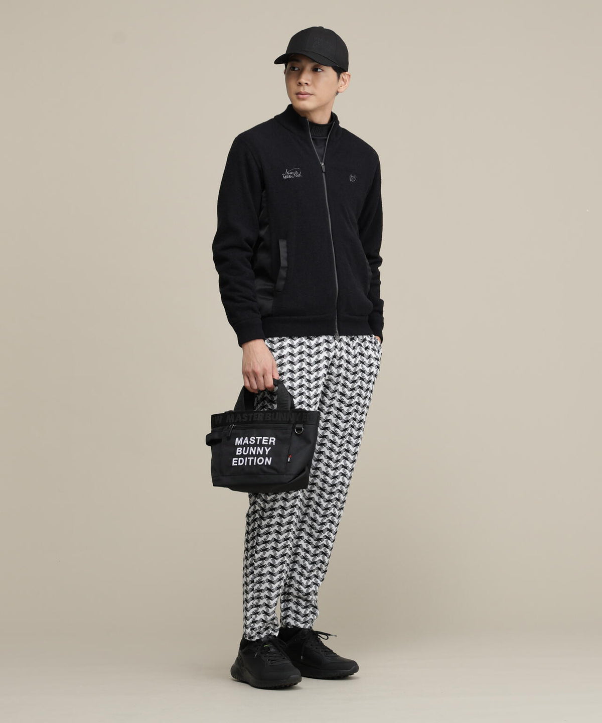 ナイロンフェザーニットブルゾン (MENS)