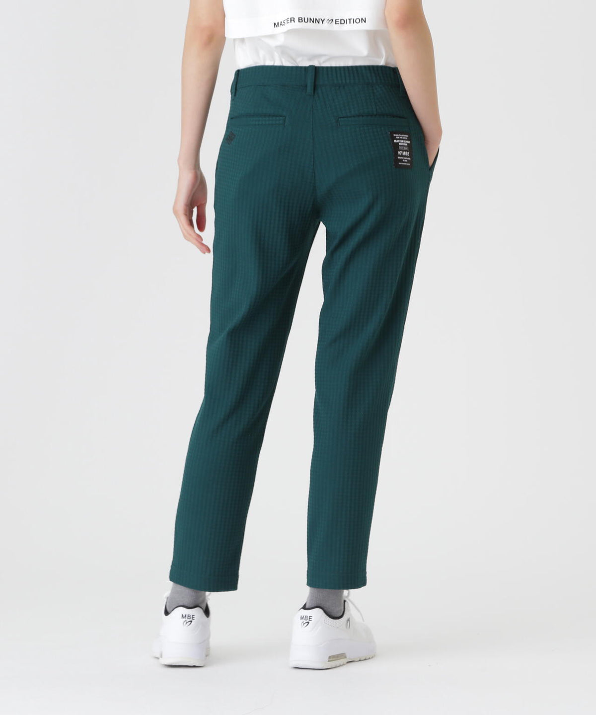 ニット千鳥パンツ (WOMENS)
