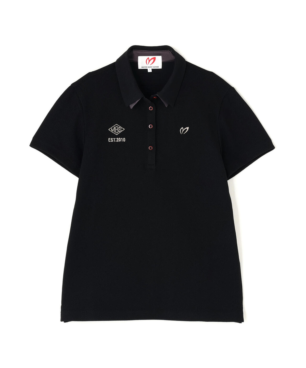 針抜きメッシュ半袖ポロシャツ (WOMENS)