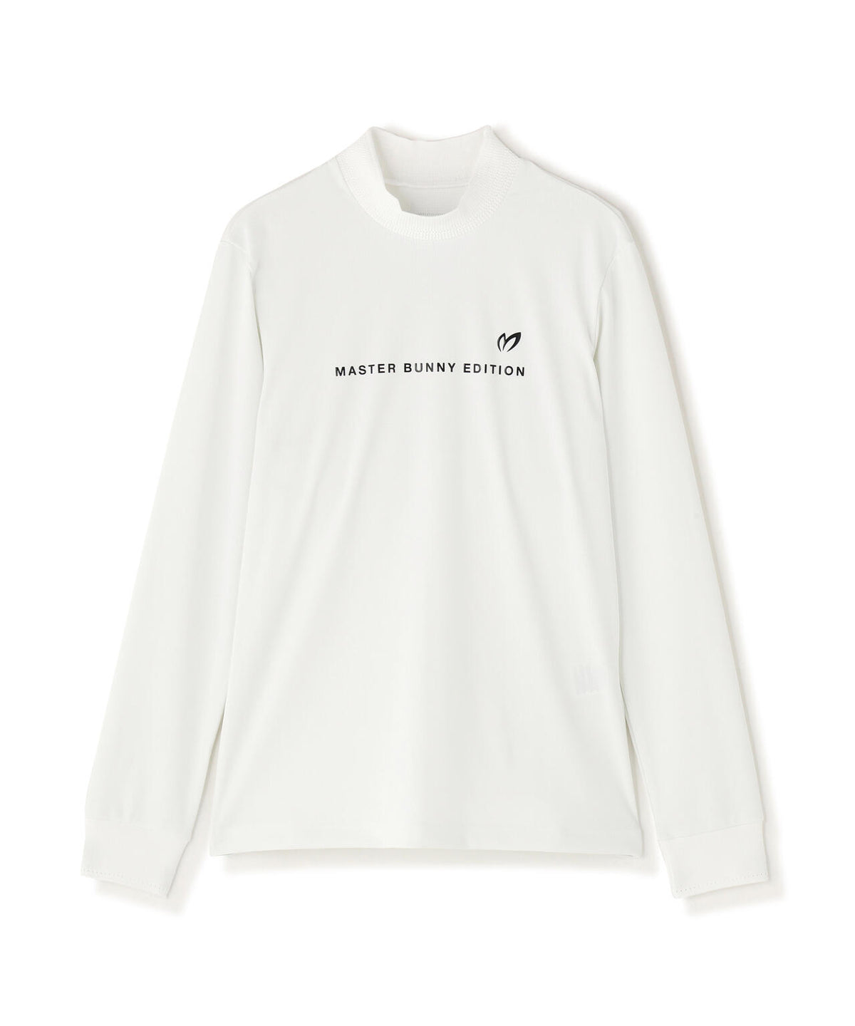 トリコットメッシュ長袖ハイネックカットソー (WOMENS)