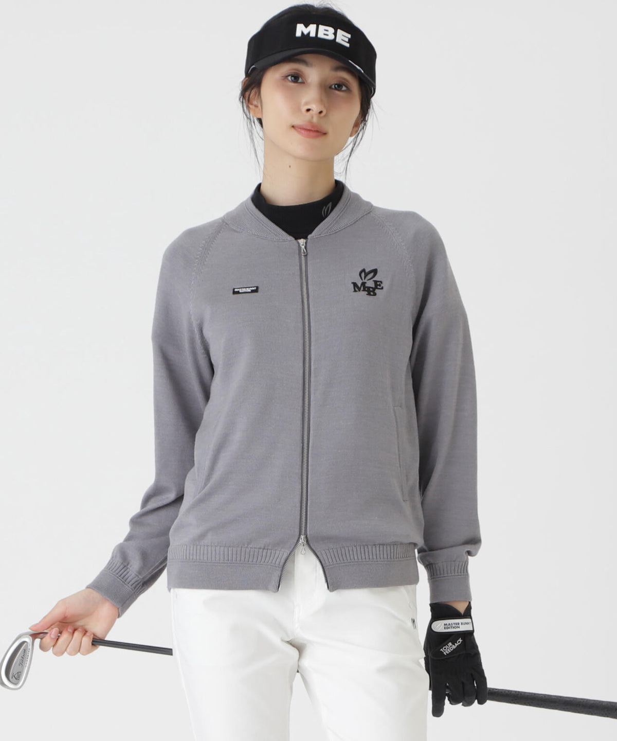 ウールコアスパンニットブルゾン (WOMENS)