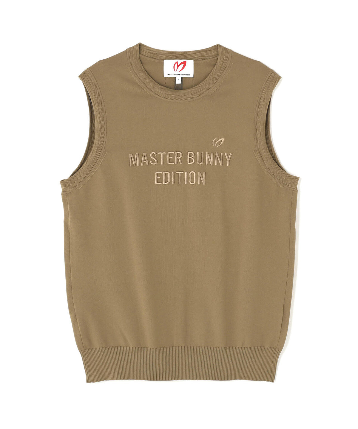 クルーネックニットベスト (WOMENS)