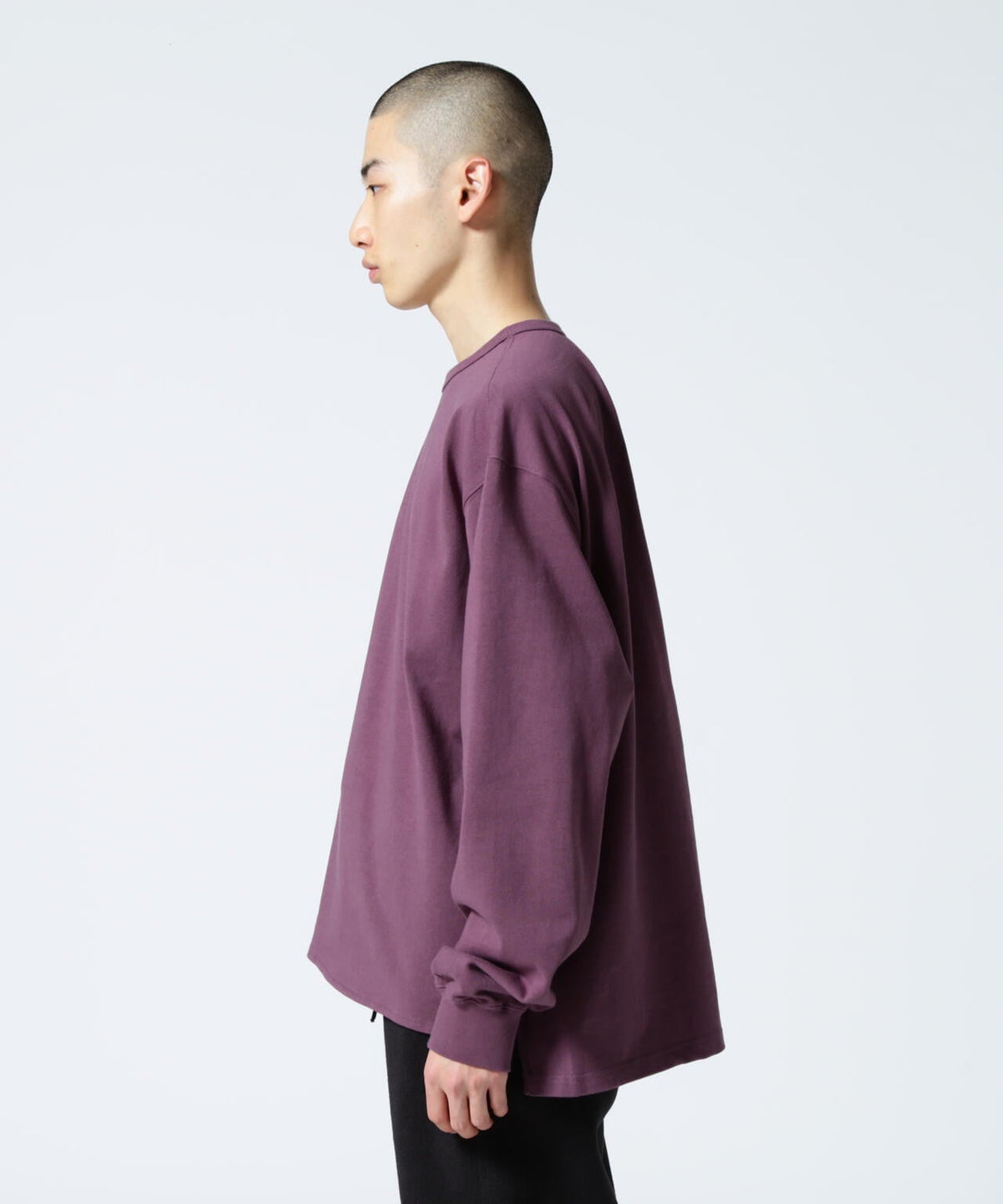 MANASTASH/マナスタッシュ MS TUCK LONG SLEEVE TEE タックロングスリーブティー