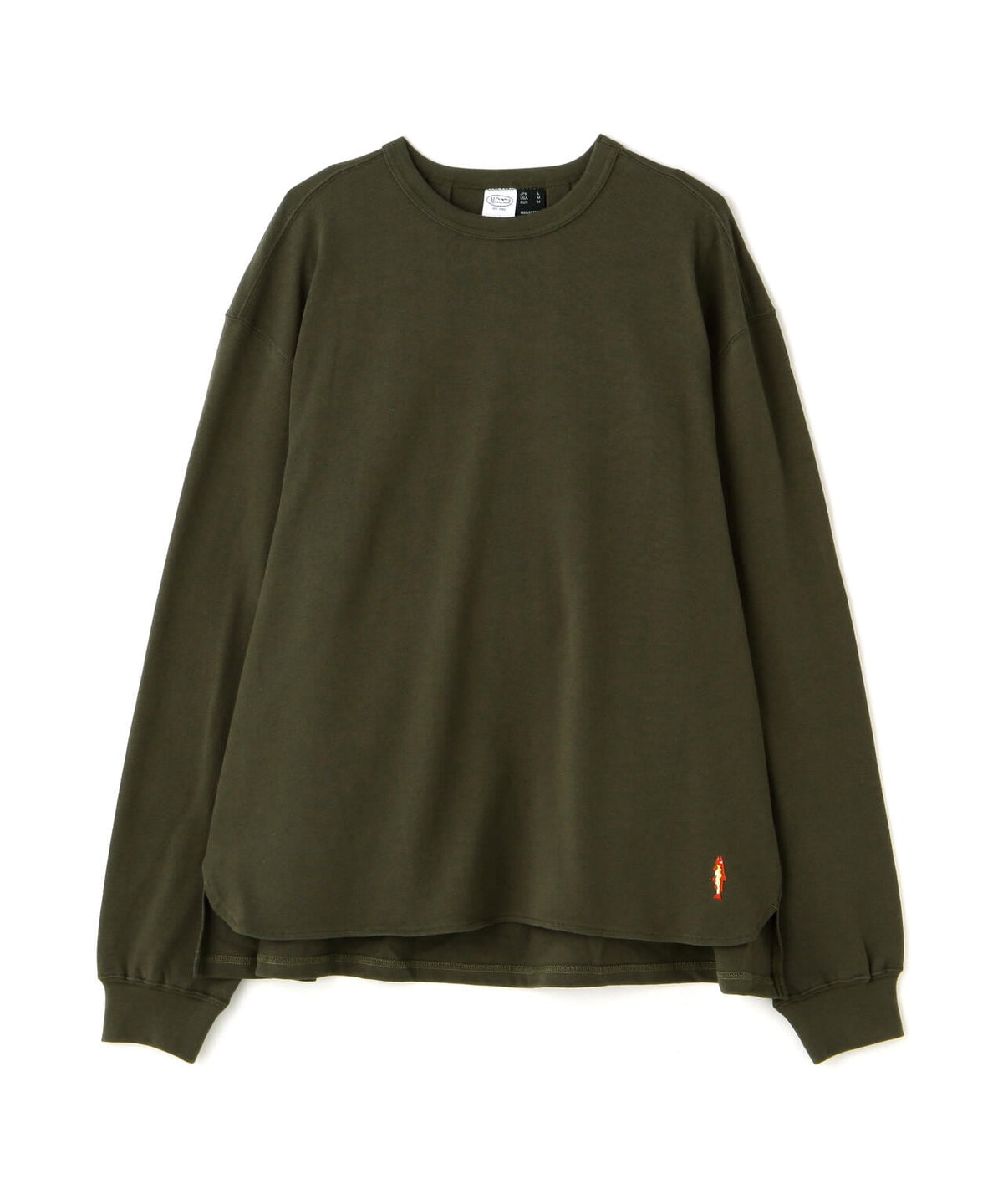 MANASTASH/マナスタッシュ MS TUCK LONG SLEEVE TEE タックロングスリーブティー
