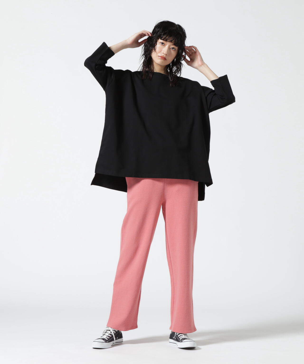 MANASTASH/マナスタッシュ フレンチテリーワイドプルオーバー