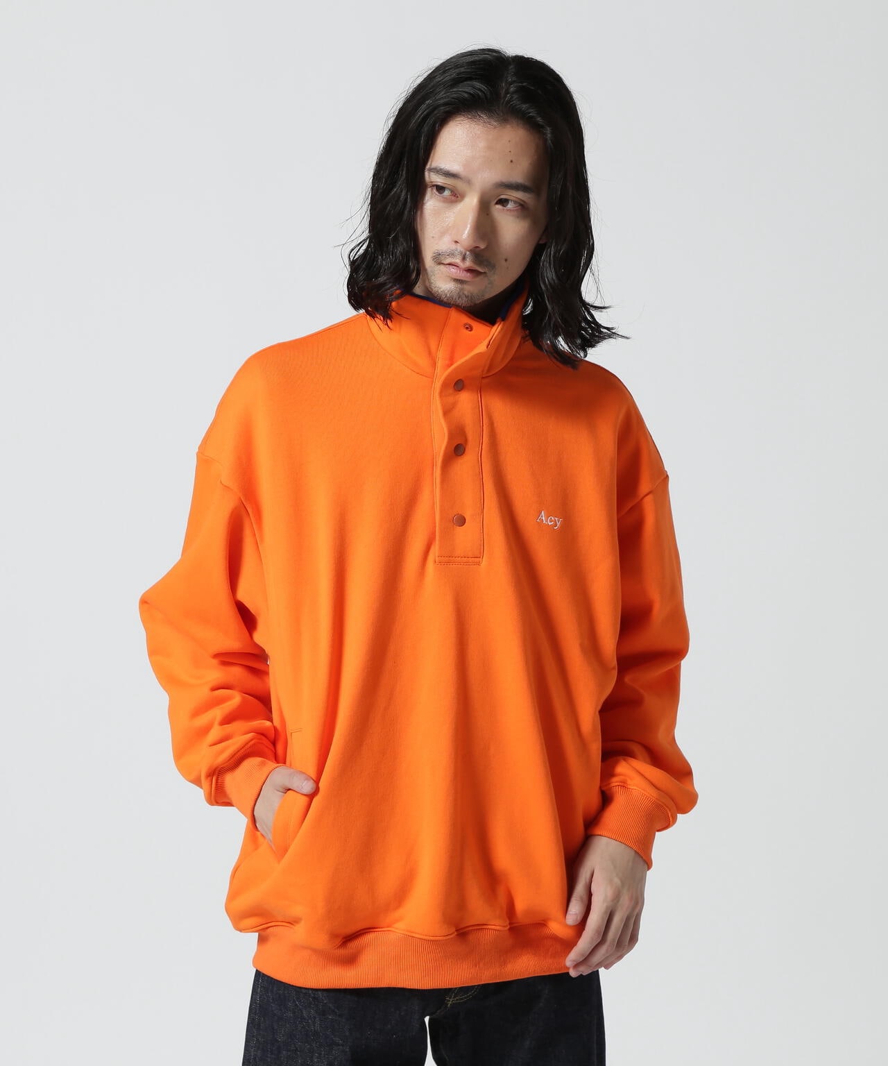 Acy /エーシー HI NECK SWEAT