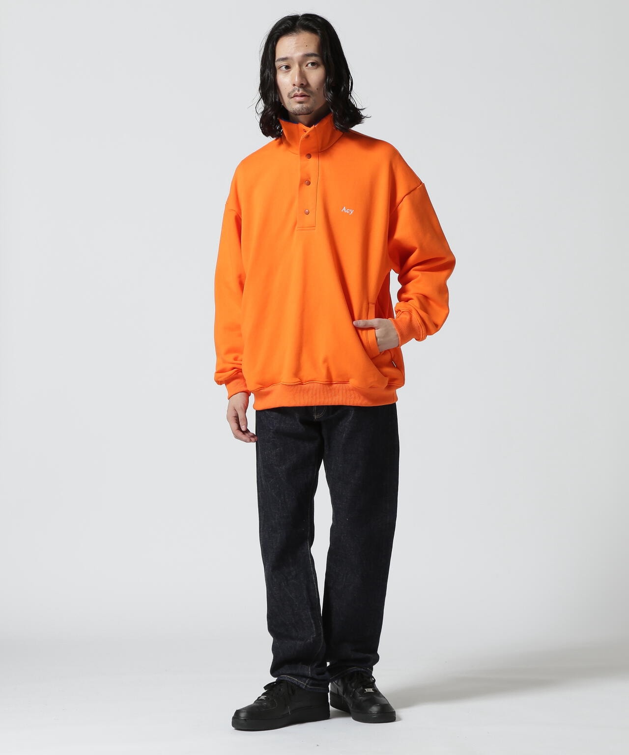 Acy /エーシー HI NECK SWEAT