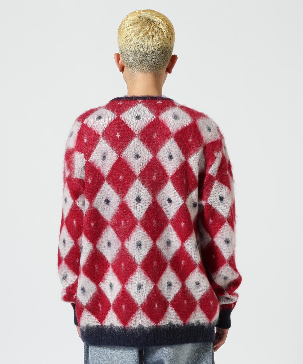 Needles/ニードルズ Mohair Cardigan - Diamond