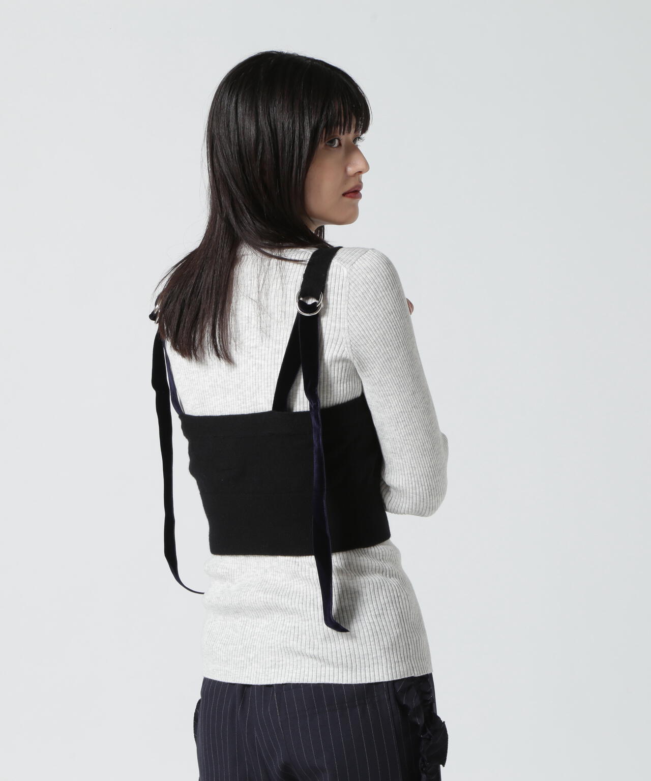 RHODOLIRION/ロドリリオン BOILED WOOL KNIT CAMISOLE
