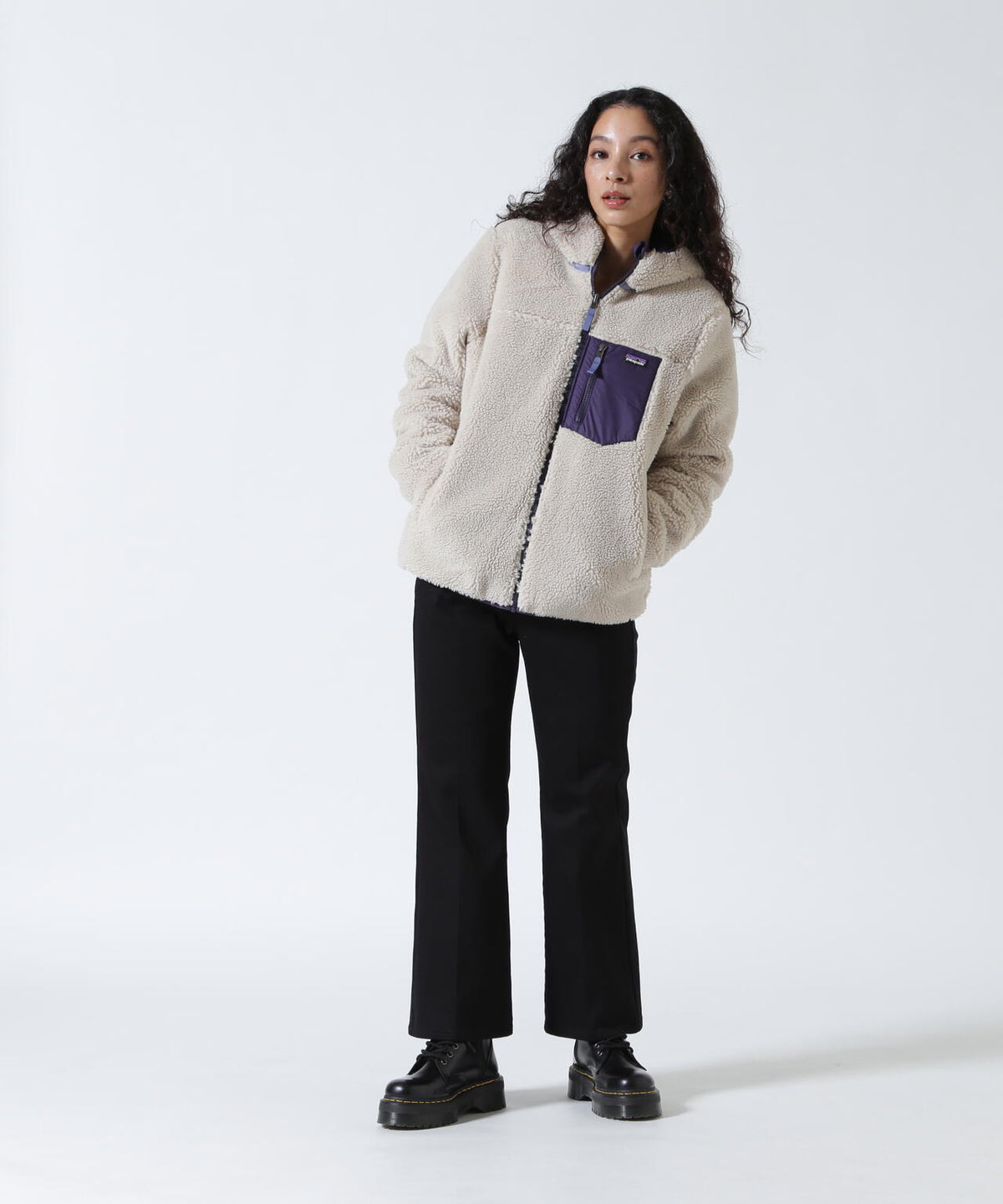 Patagonia/パタゴニア キッズ・リバーシブル・レディ・フレディ・フーディ 68095