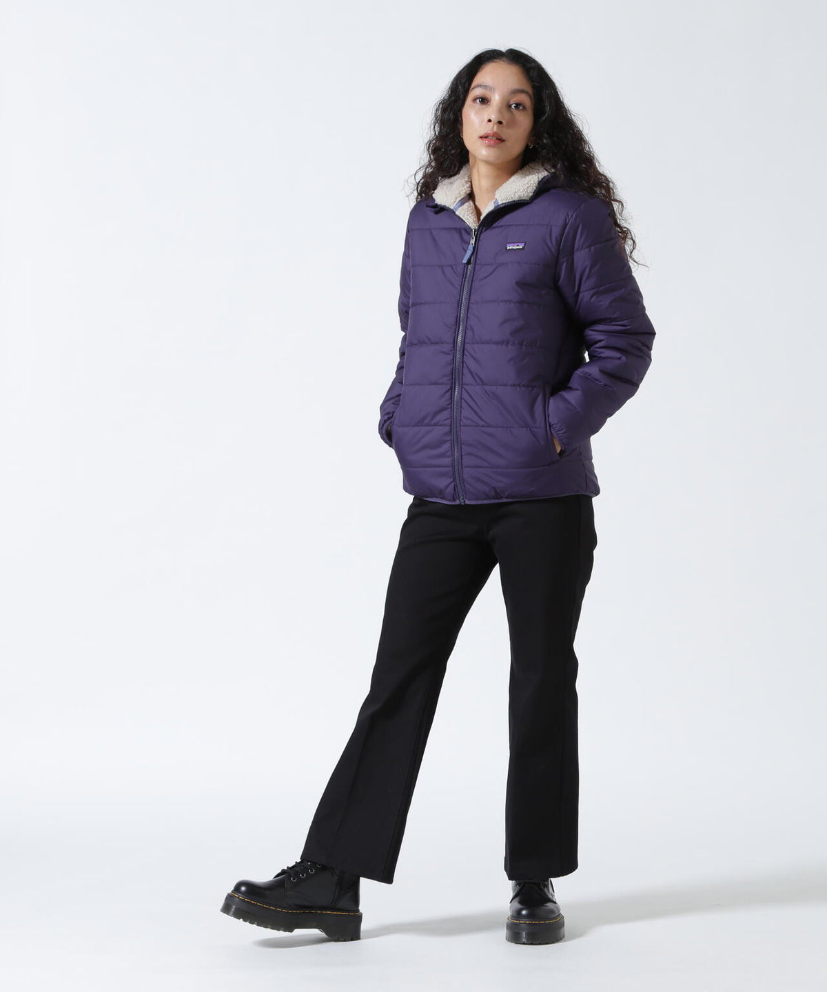 Patagonia/パタゴニア キッズ・リバーシブル・レディ・フレディ・フーディ 68095