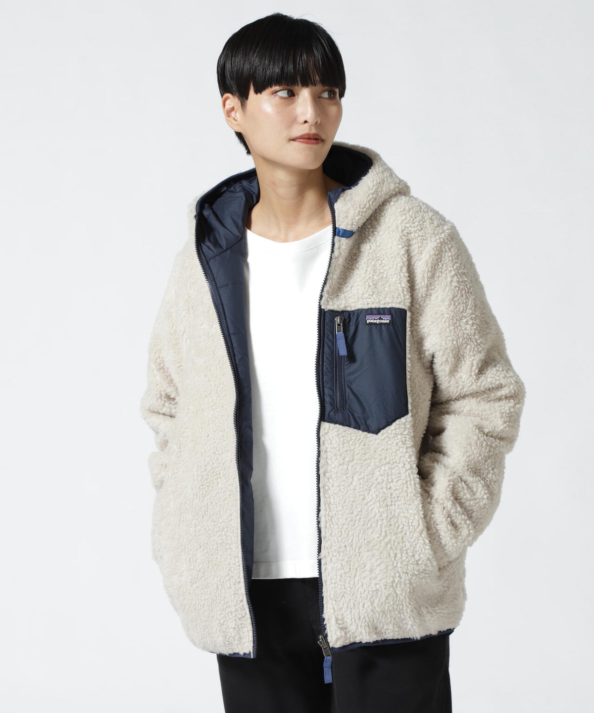 Patagonia/パタゴニア キッズ・リバーシブル・レディ・フレディ・フーディ 68095