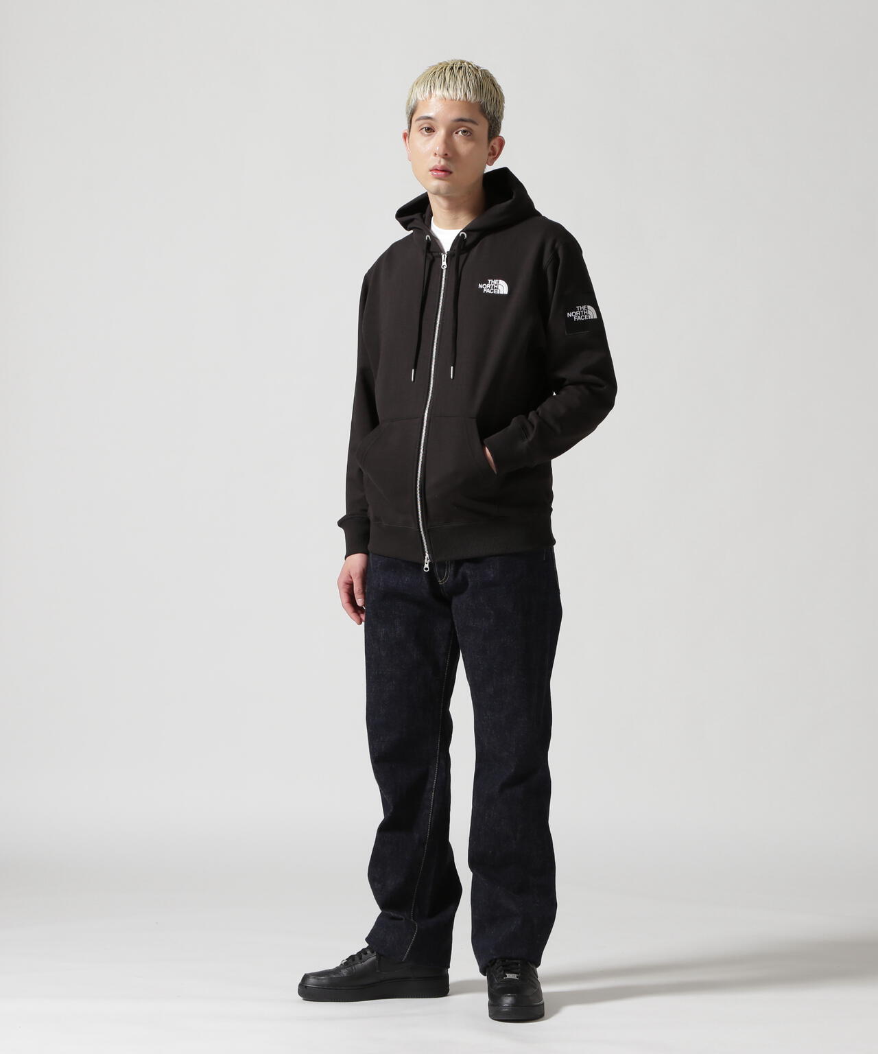 THE NORTH FACE/ザ・ノース・フェイス Square Logo Full Zip