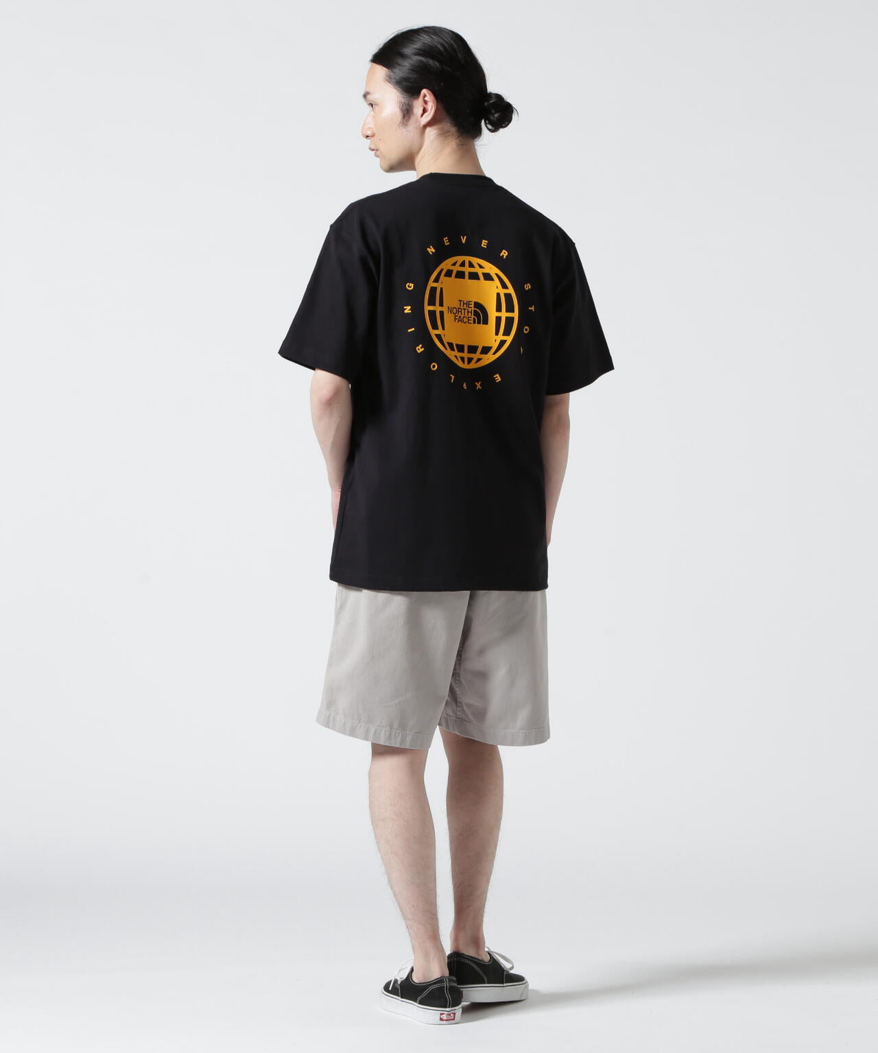 THE NORTH FACE/ザ・ノース・フェイス S/S GEO Square Logo Tee