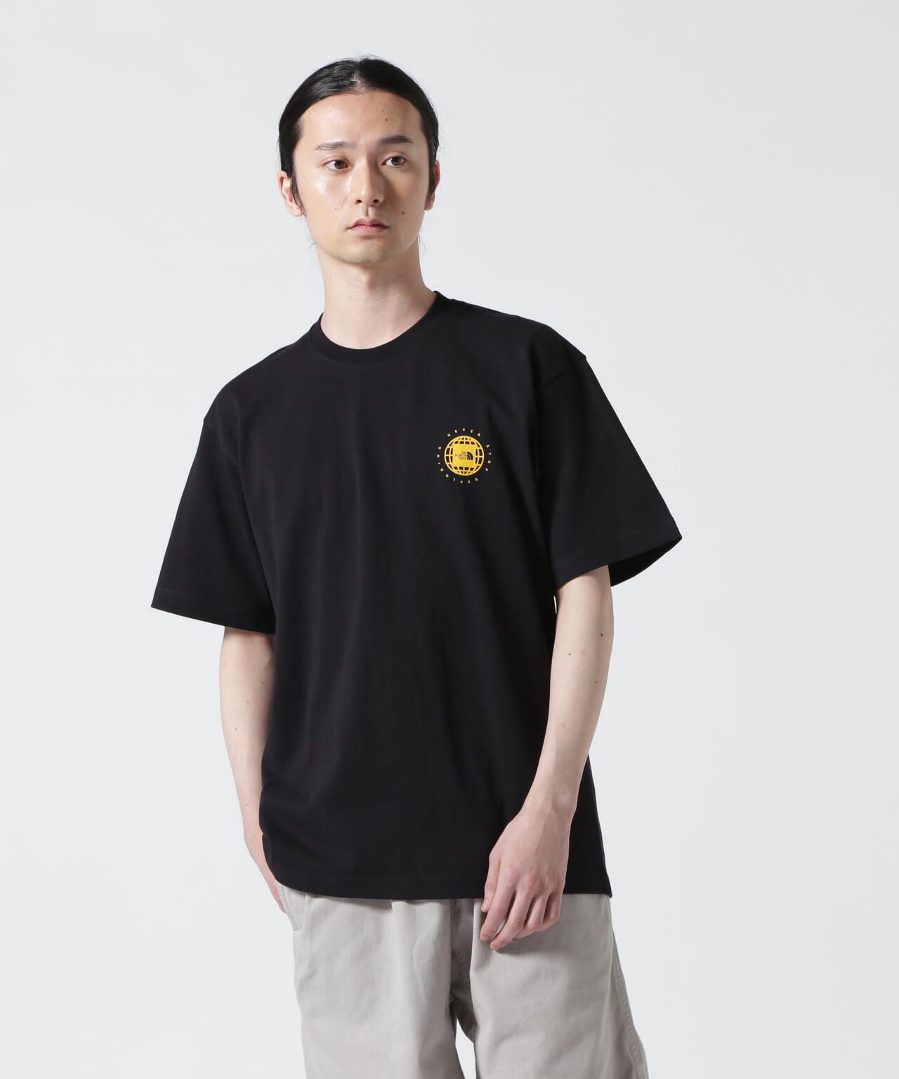THE NORTH FACE/ザ・ノース・フェイス S/S GEO Square Logo Tee