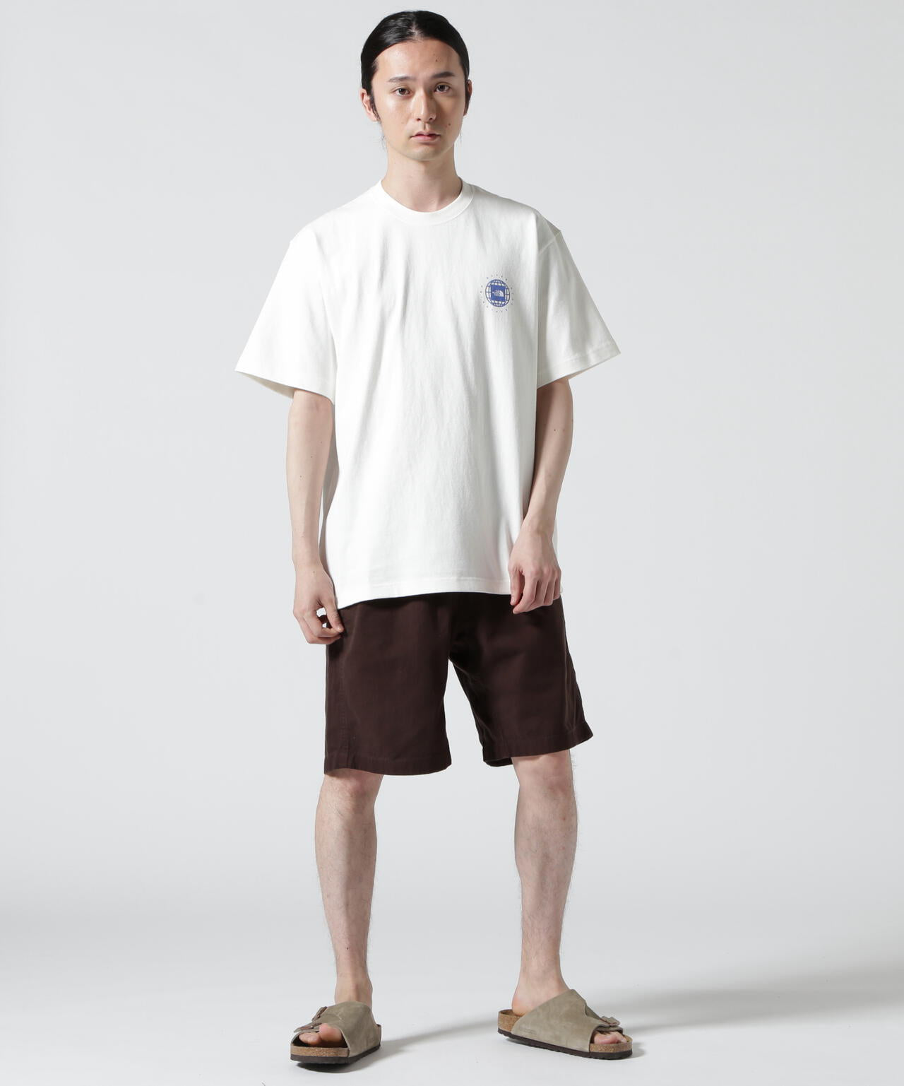 THE NORTH FACE/ザ・ノース・フェイス S/S GEO Square Logo Tee