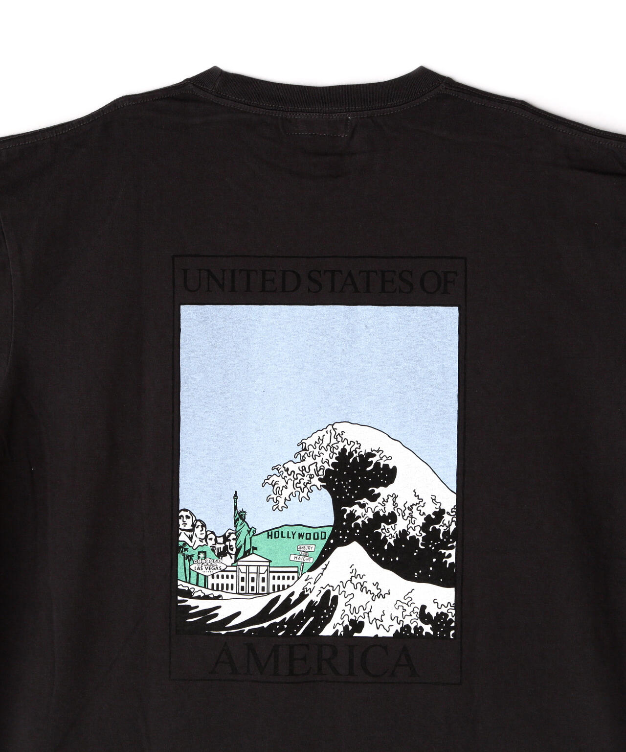 ILL ONE EIGHTY/イルワンエイティ 別注AMERICAN WAVE T-SHIRT