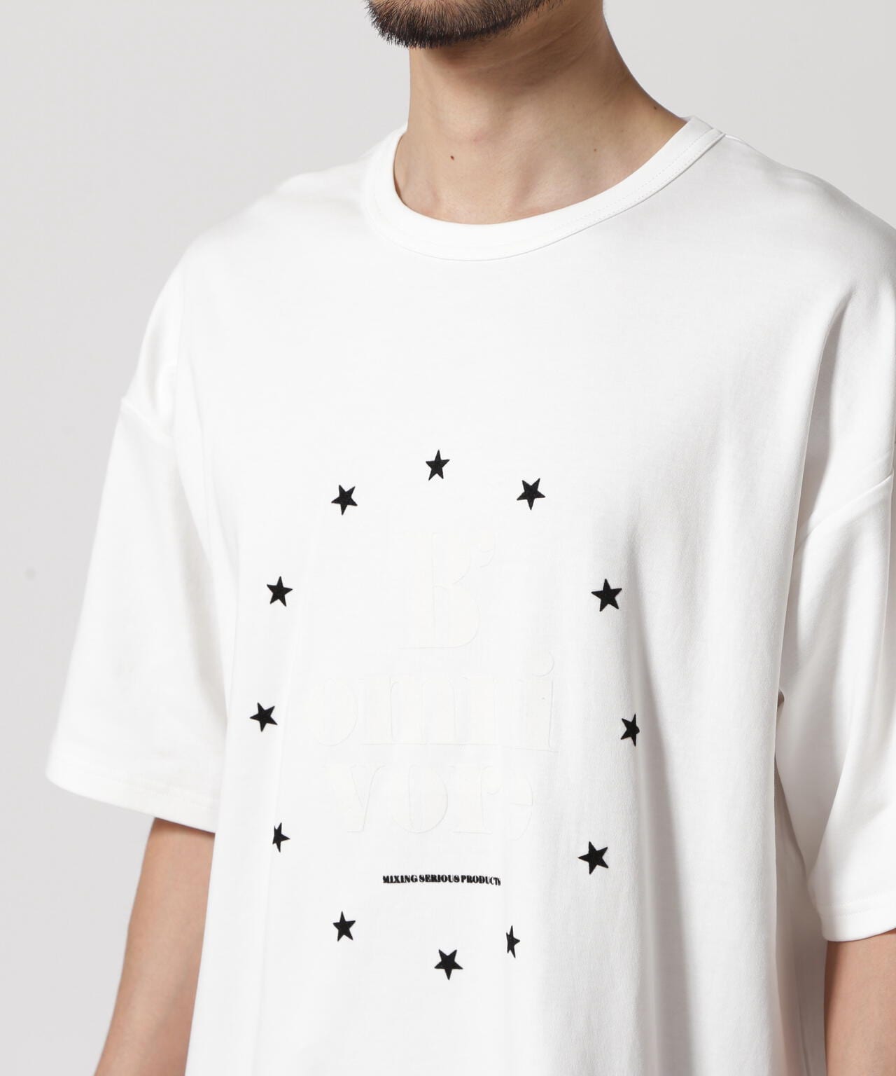 B omnivore/ビーオムニボー STAR S/S Tee