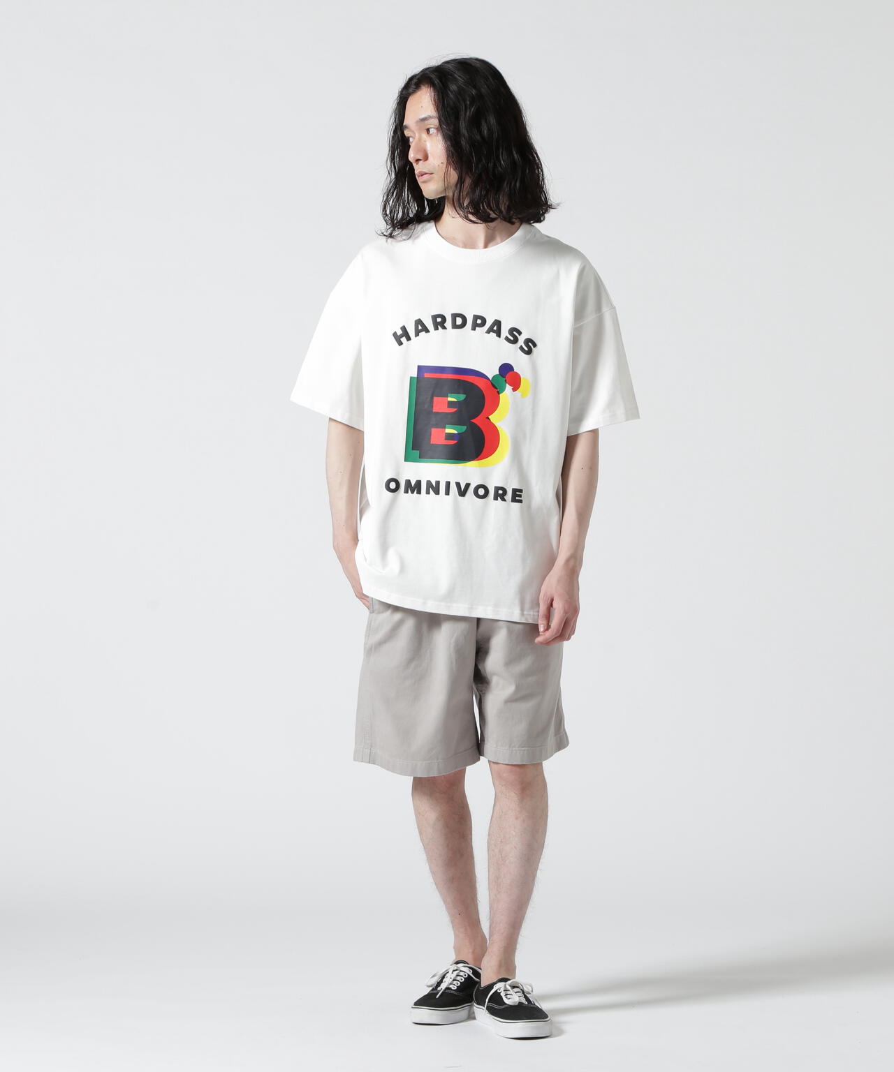 B omnivore/ビーオムニボー HARDPASS S/S TEE