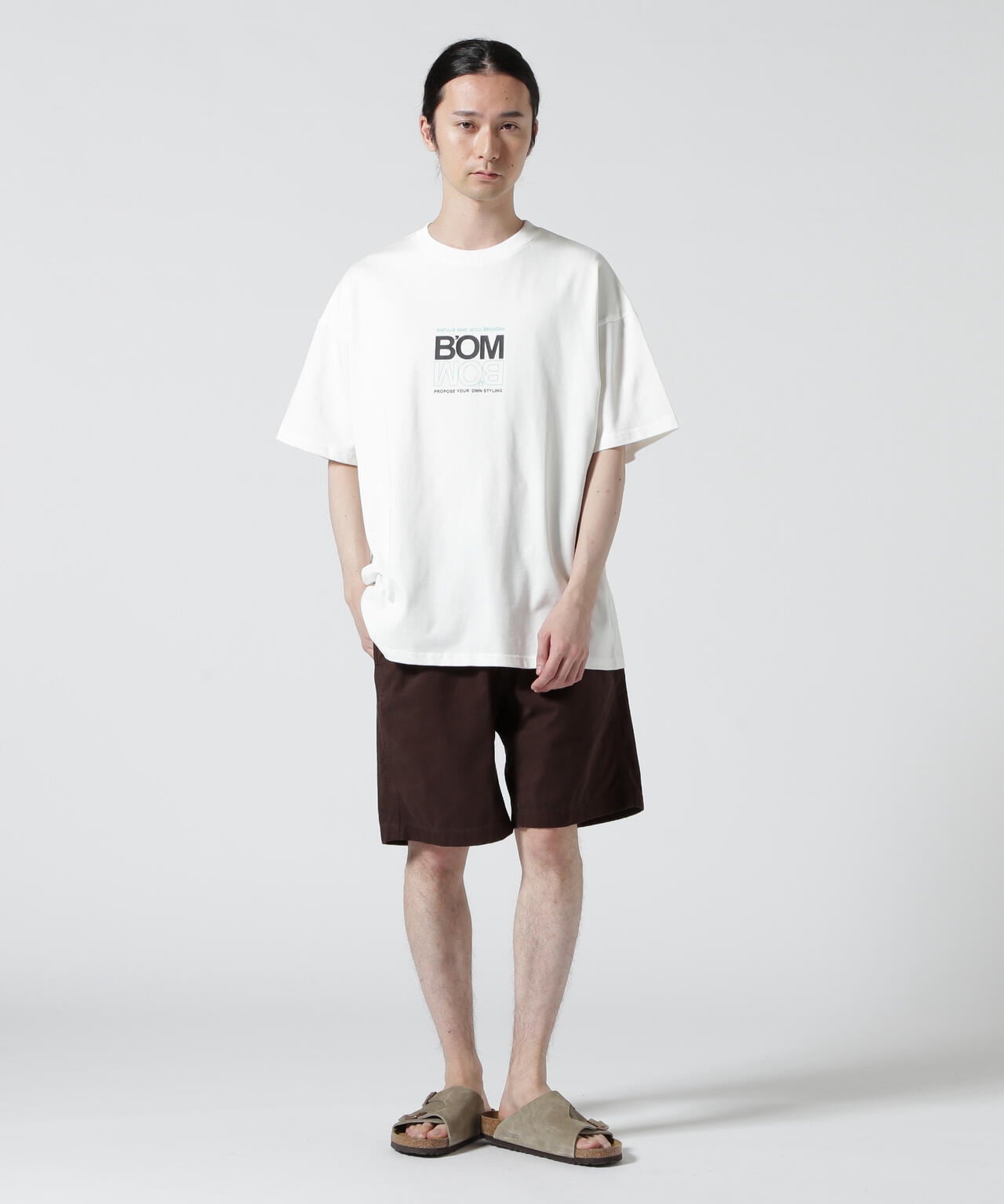 B omnivore/ビーオムニボー OMNIVORE S/S TEE