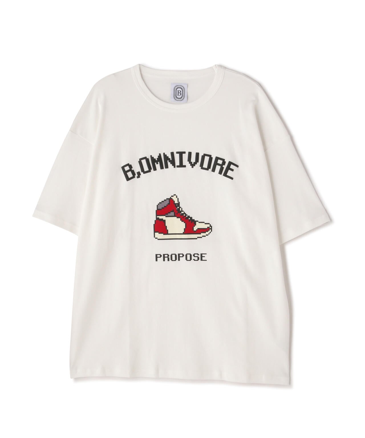 B omnivore/ビーオムニボー SNEAKERS S/S Tee