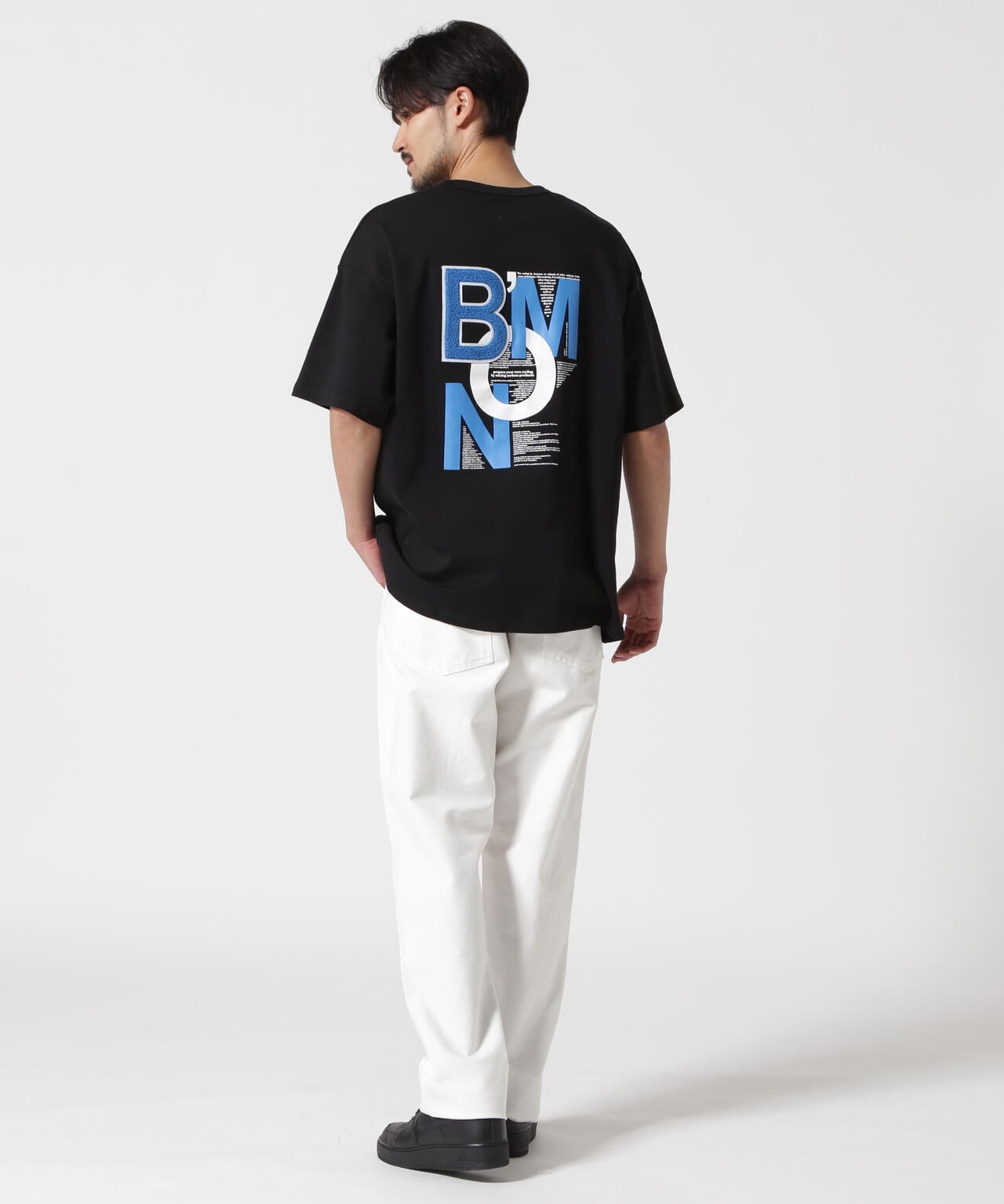 B omnivore/ビーオムニボー BMN S/S Tee