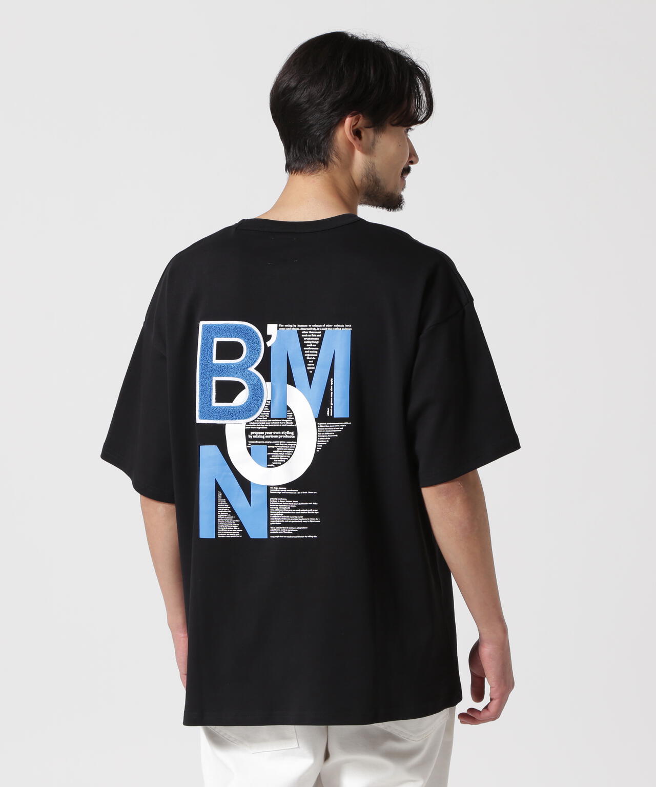 B omnivore/ビーオムニボー BMN S/S Tee