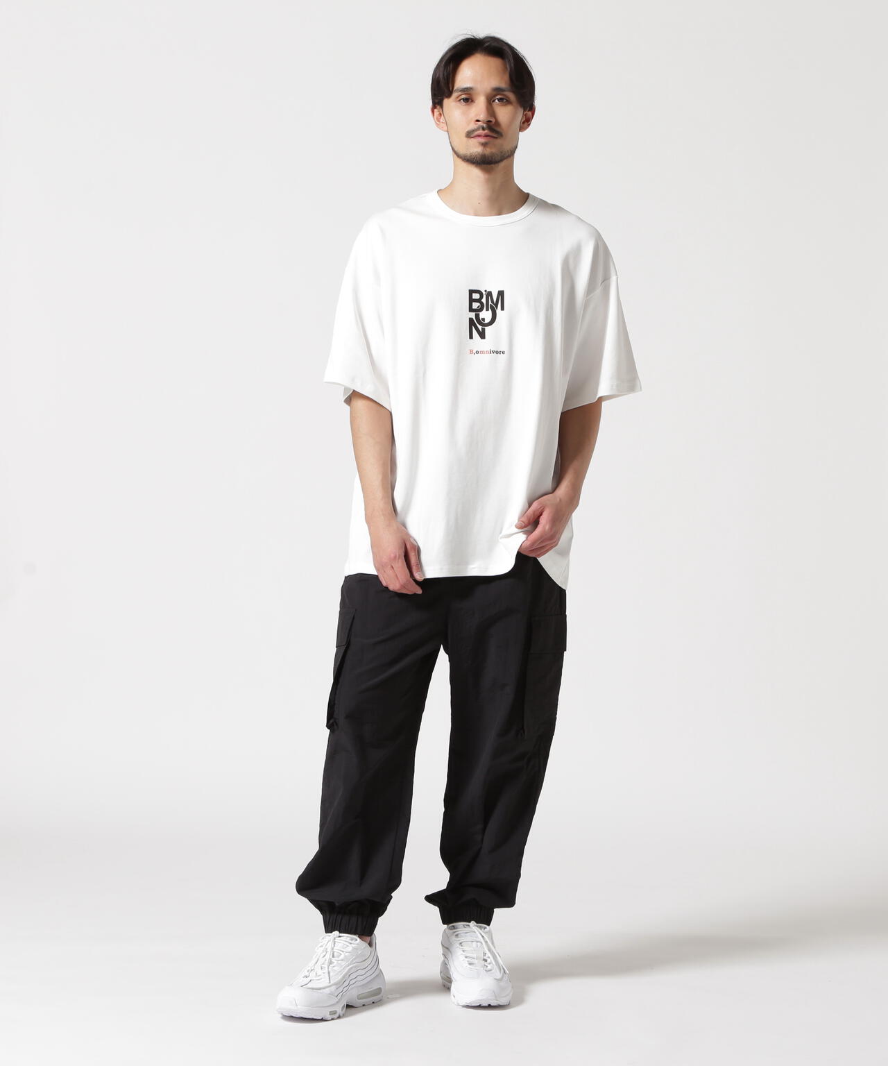 B omnivore/ビーオムニボー BMN S/S Tee