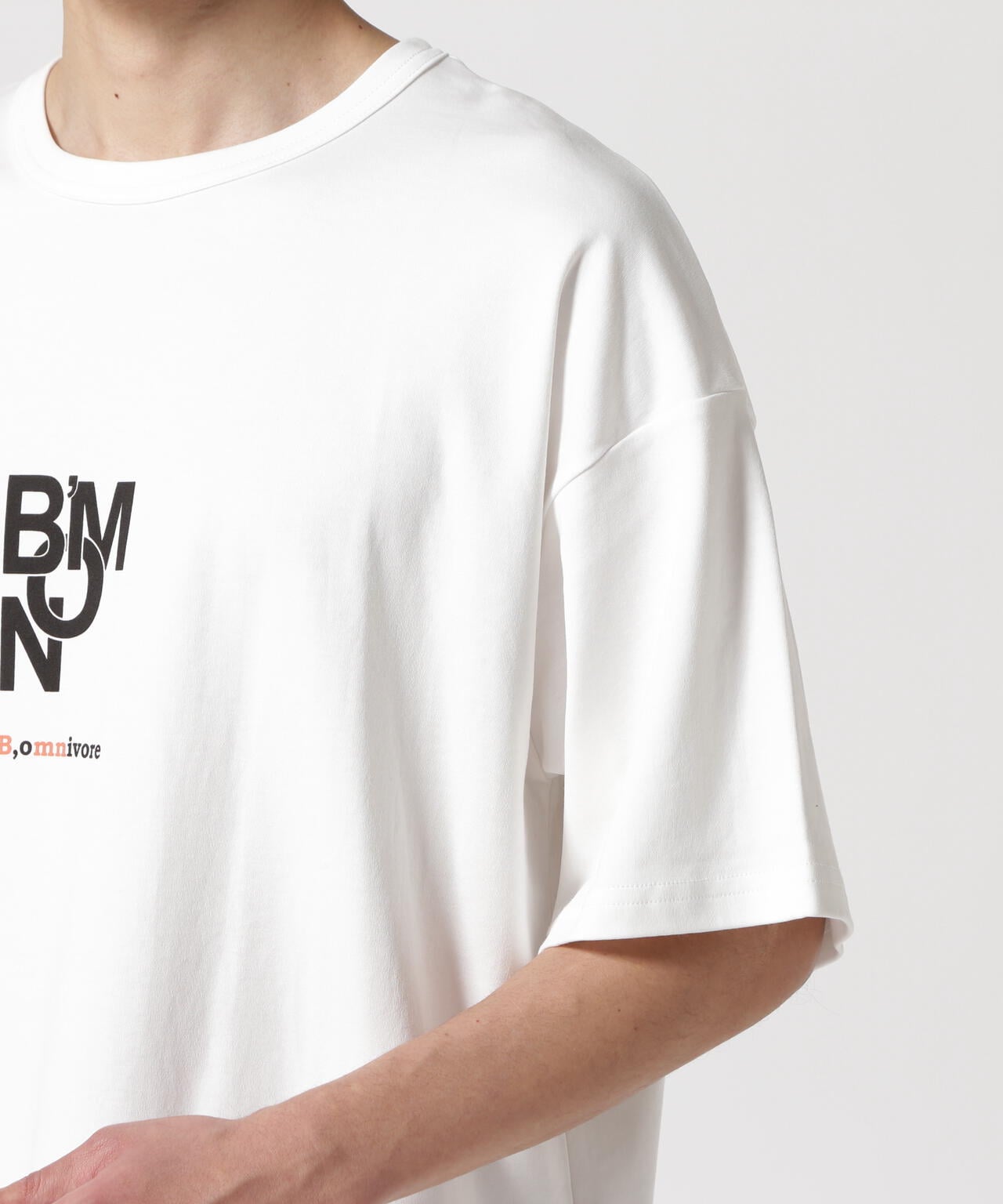 B omnivore/ビーオムニボー BMN S/S Tee