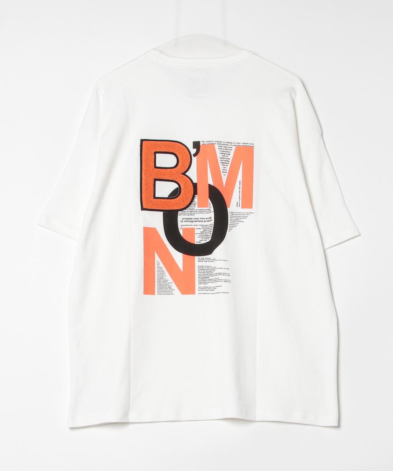 B omnivore/ビーオムニボー BMN S/S Tee