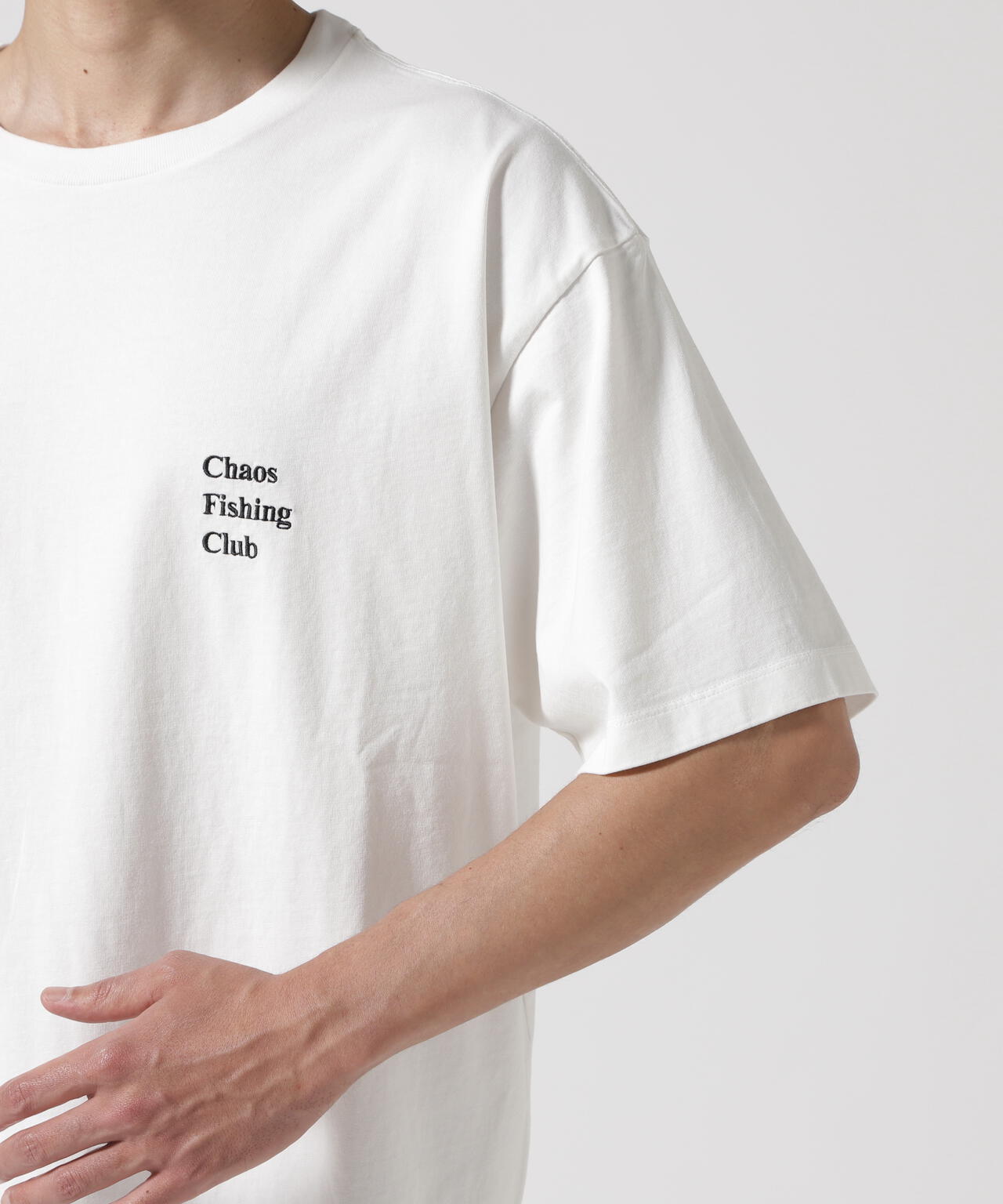 Chaos Fishing Club LOGO CREW NECK T-SHIRT