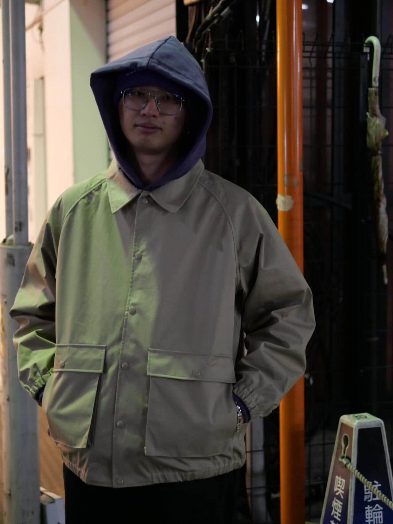 Chaos Fishing Club×BEAVER EXCLUSIVE COACH JACKET