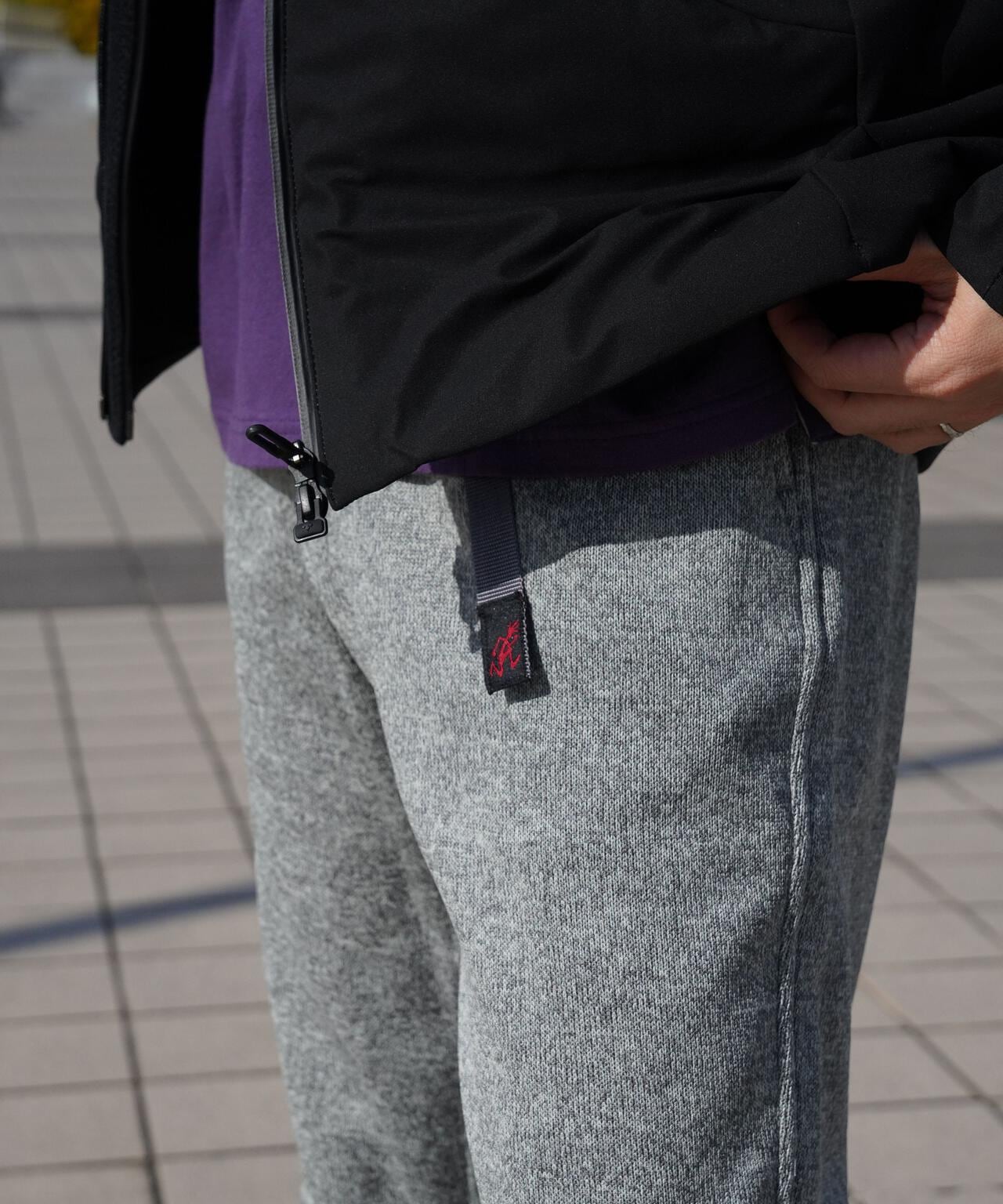 GRAMICCI/グラミチ BONDING KNIT FLEECE NARROW RIB PANT