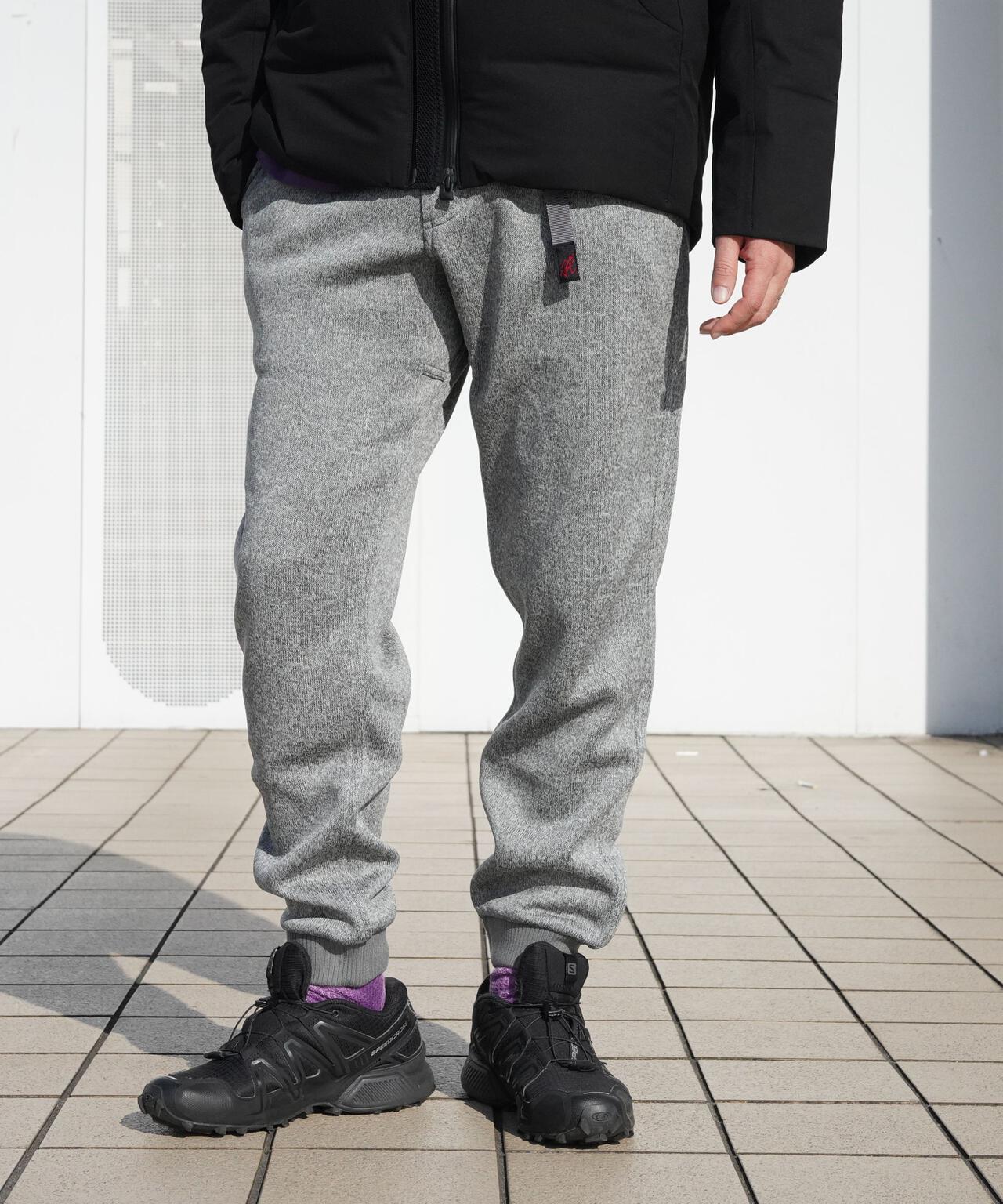 GRAMICCI/グラミチ BONDING KNIT FLEECE NARROW RIB PANT