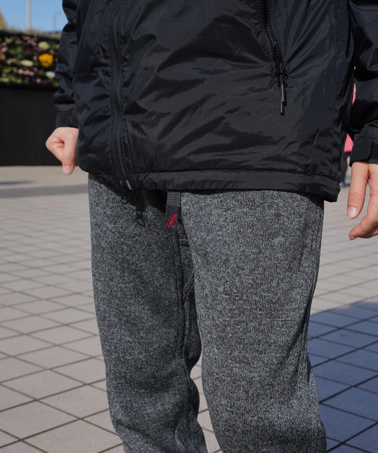 GRAMICCI/グラミチ BONDING KNIT FLEECE NARROW RIB PANT