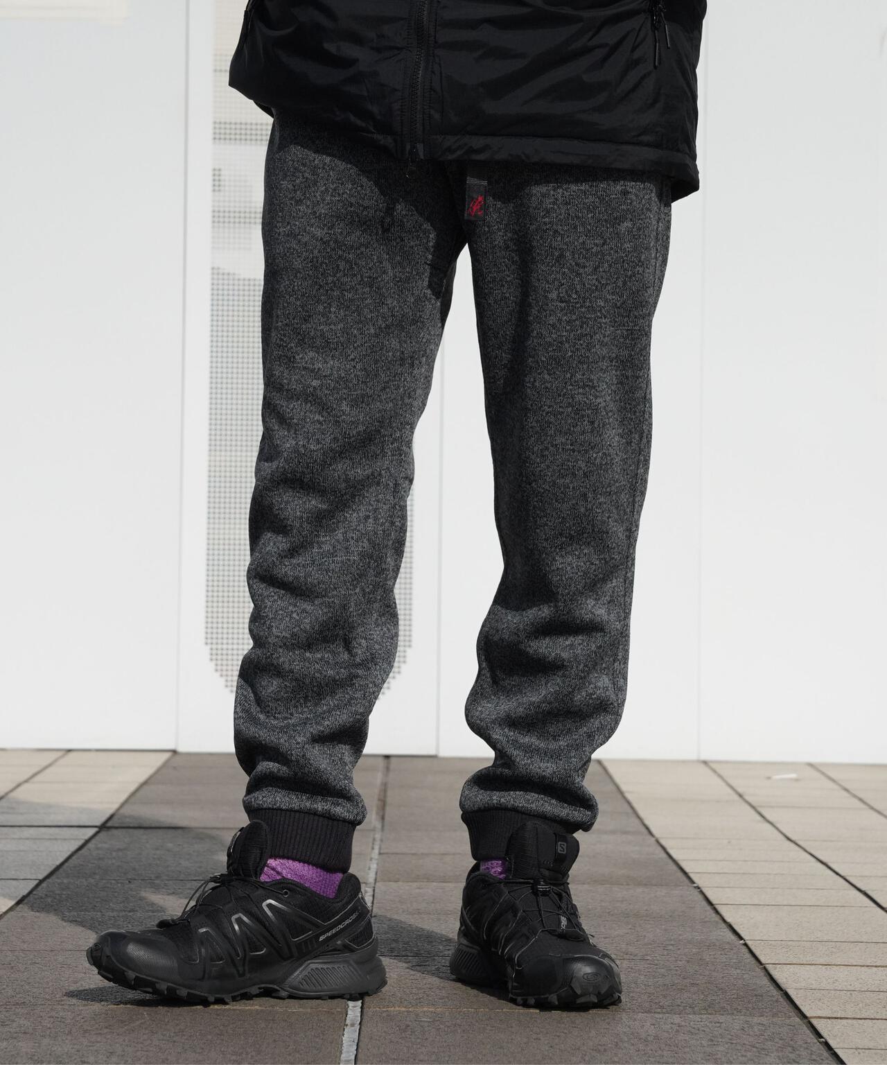 GRAMICCI/グラミチ BONDING KNIT FLEECE NARROW RIB PANT