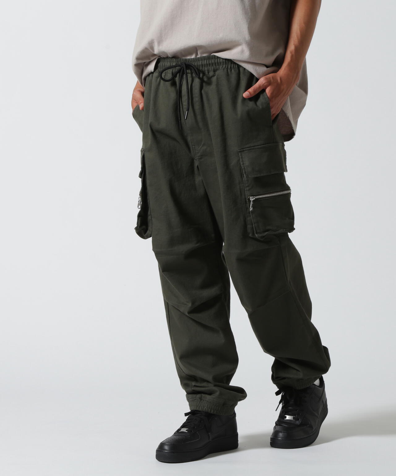 B omnivore/ビーオムニボー ZIP CARGO PANTS ジップカーゴパンツ