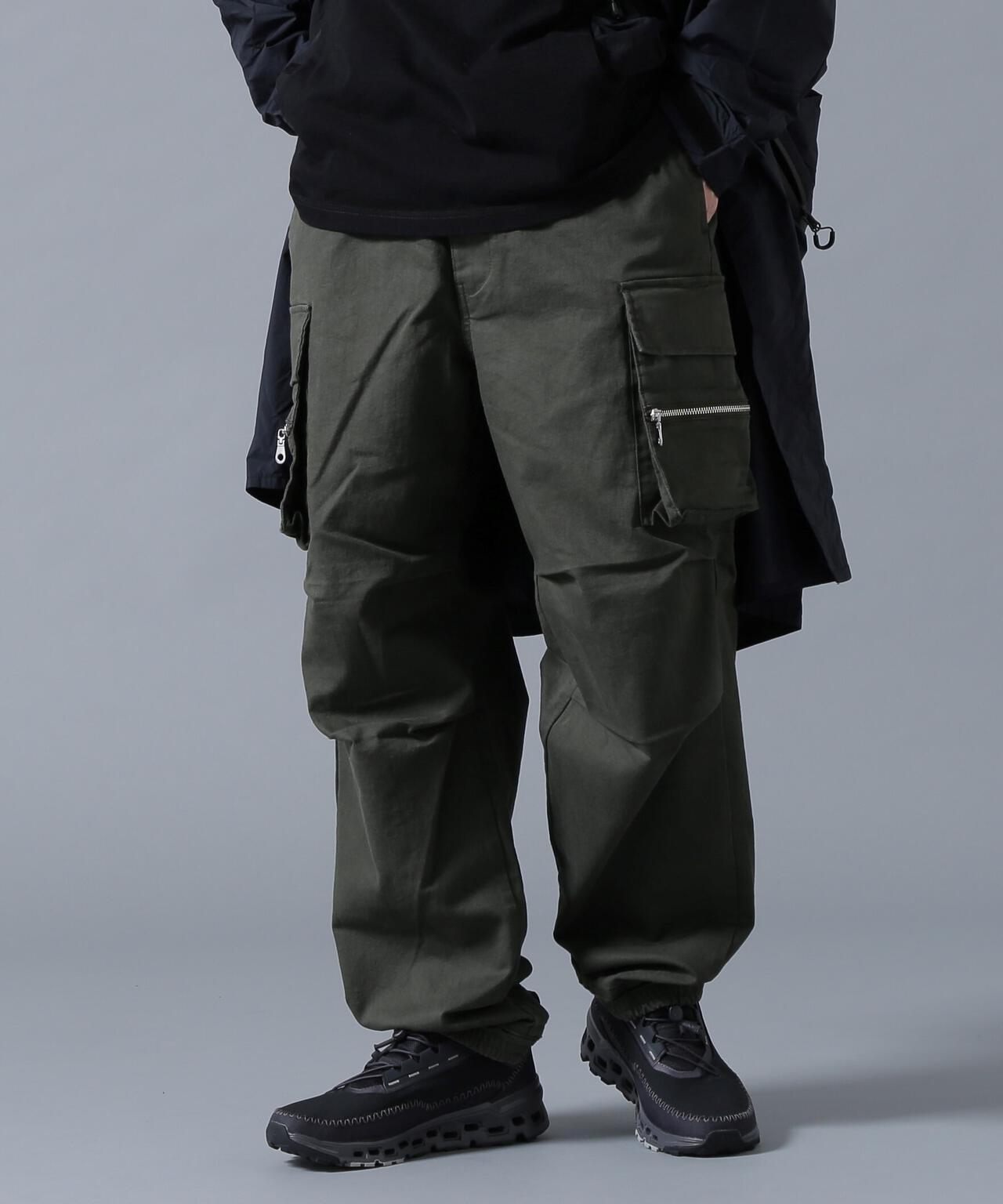 B omnivore/ビーオムニボー ZIP CARGO PANTS ジップカーゴパンツ