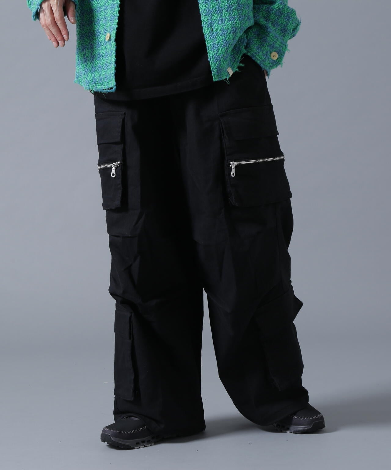 B omnivore/ビーオムニボー W POCKET CARGO PANTS