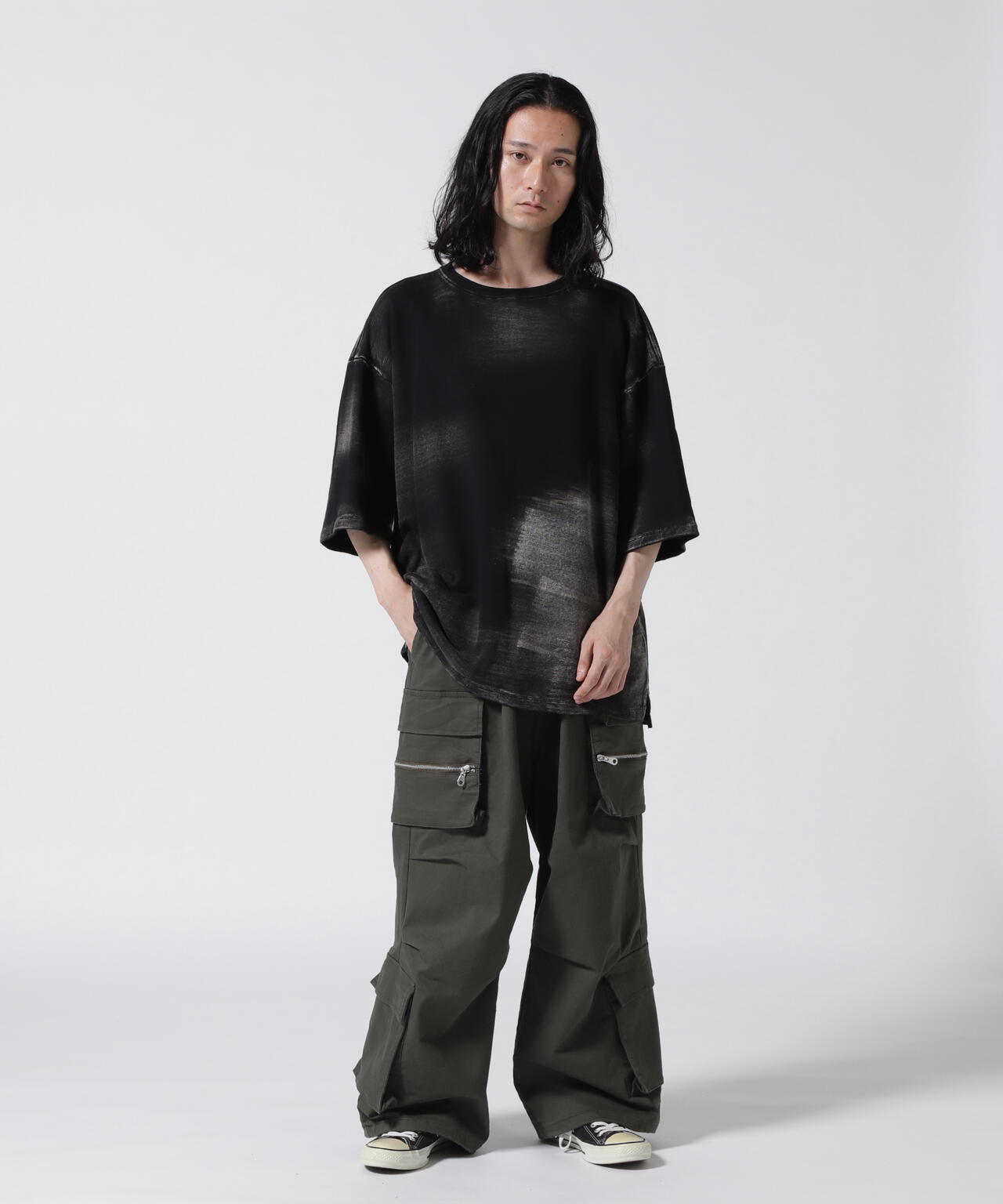 B omnivore/ビーオムニボー W POCKET CARGO PANTS