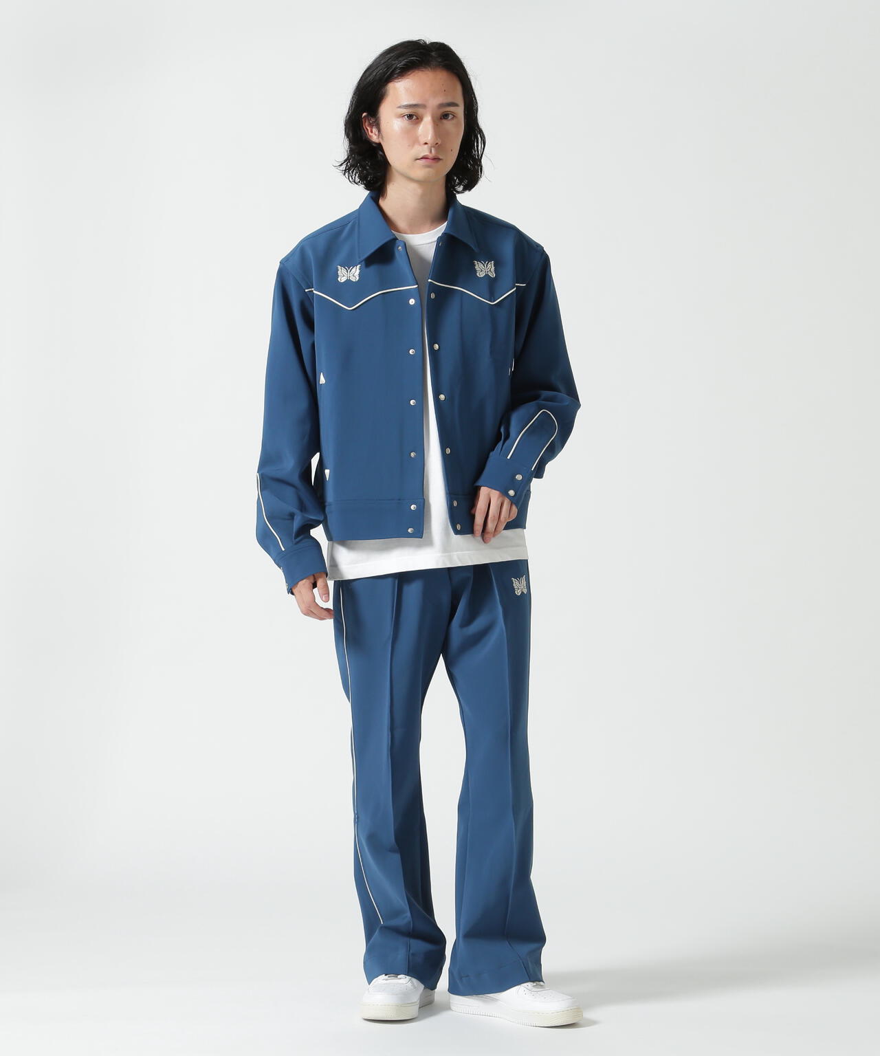 Needles/ニードルズ Piping Cowboy Pant - Double Cloth