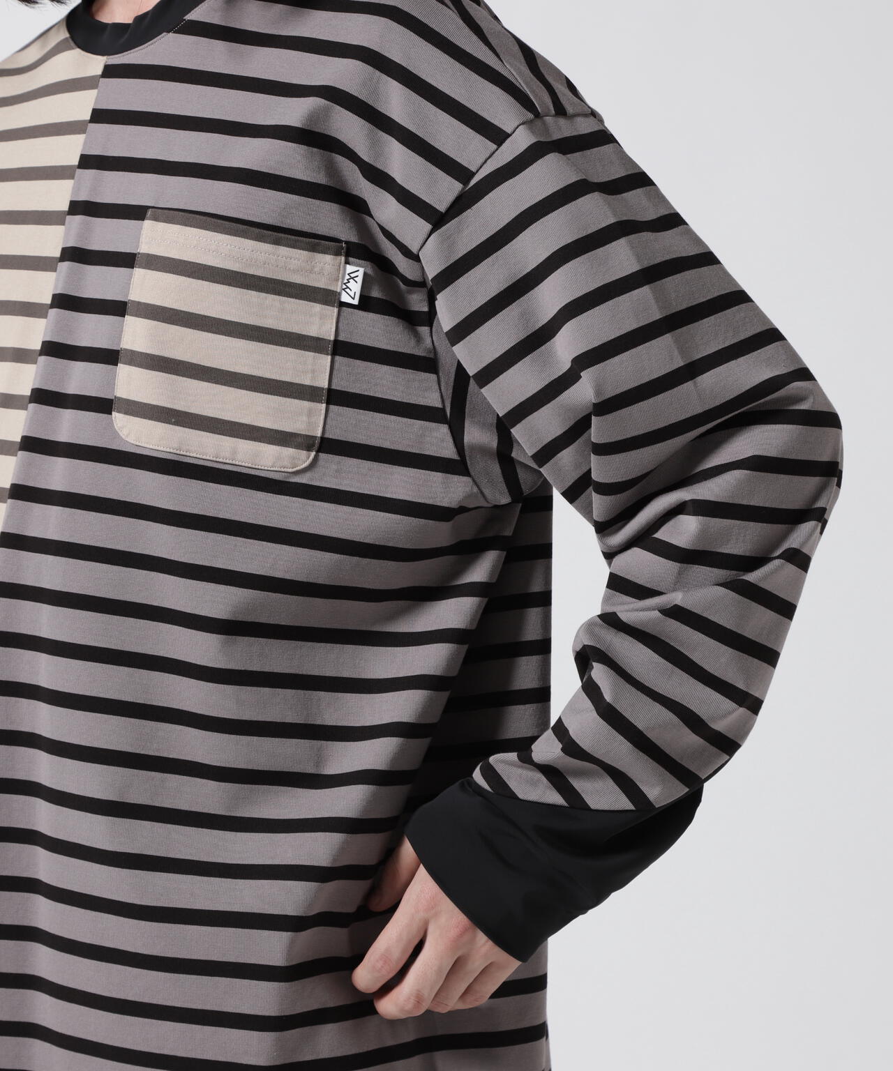 CMF OUTDOOR GARMENT 別注BORDER TEE L/S