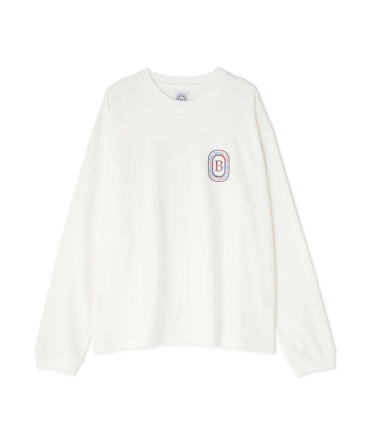 B omnivore/ビーオムニボー L/S FLOCKY LOGO