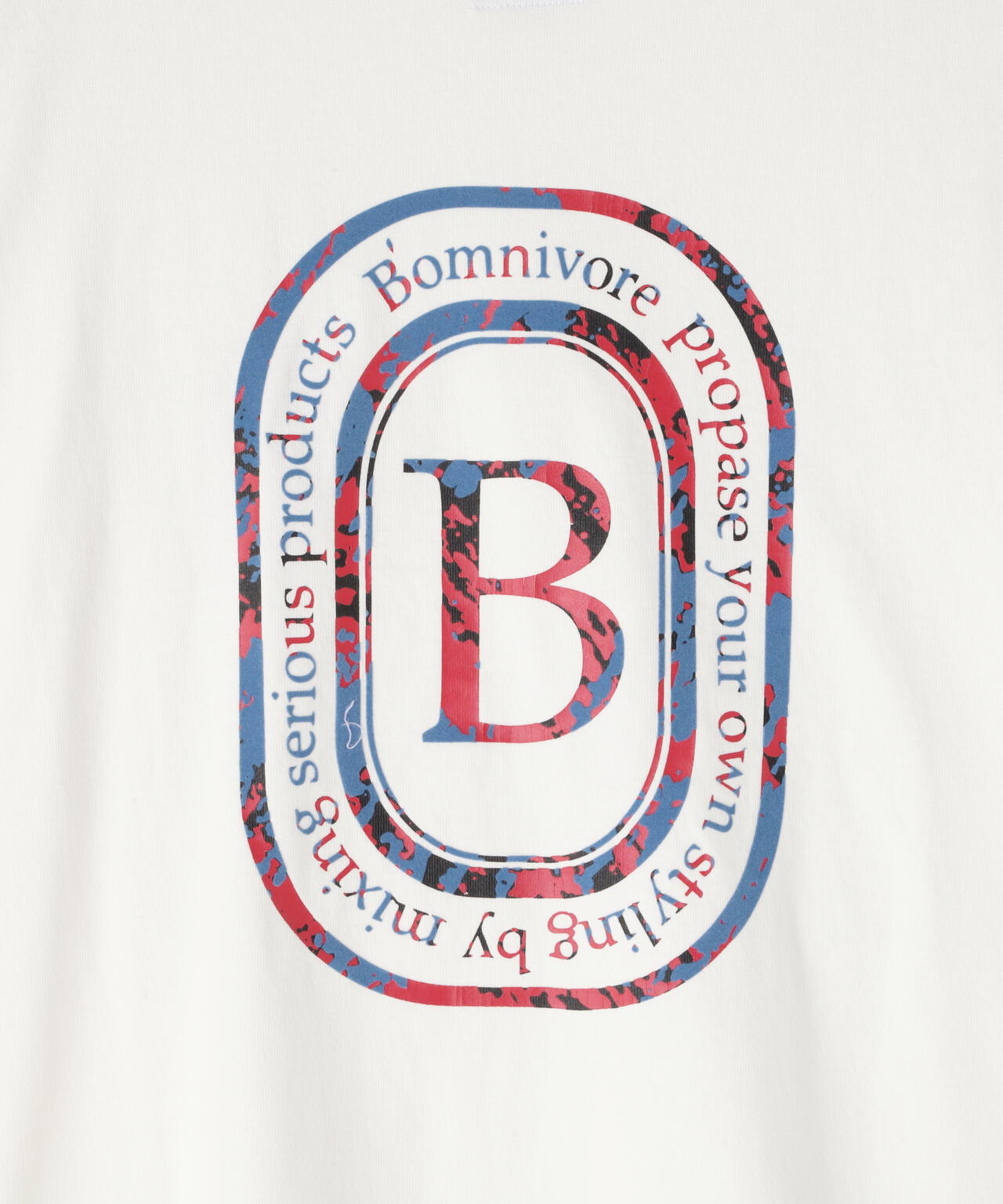 B omnivore/ビーオムニボー L/S FLOCKY LOGO